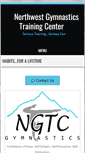 Mobile Screenshot of nwgymnasticstc.com